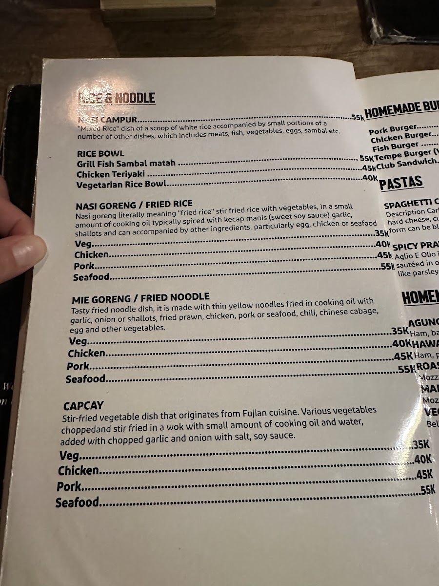 Warung Agung Amed Menu - Image 3