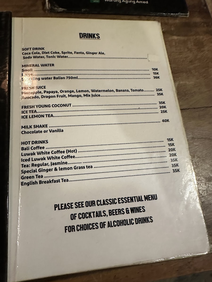 Warung Agung Amed Menu - Image 6